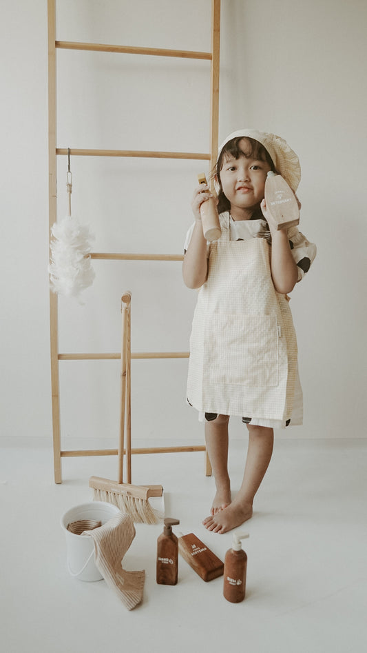 Little Chef's Hat and Apron set