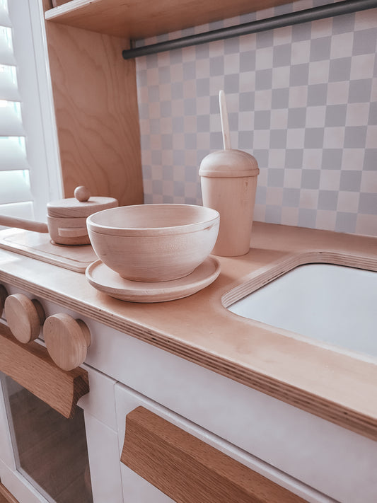 The Wooden Milkshake Cup