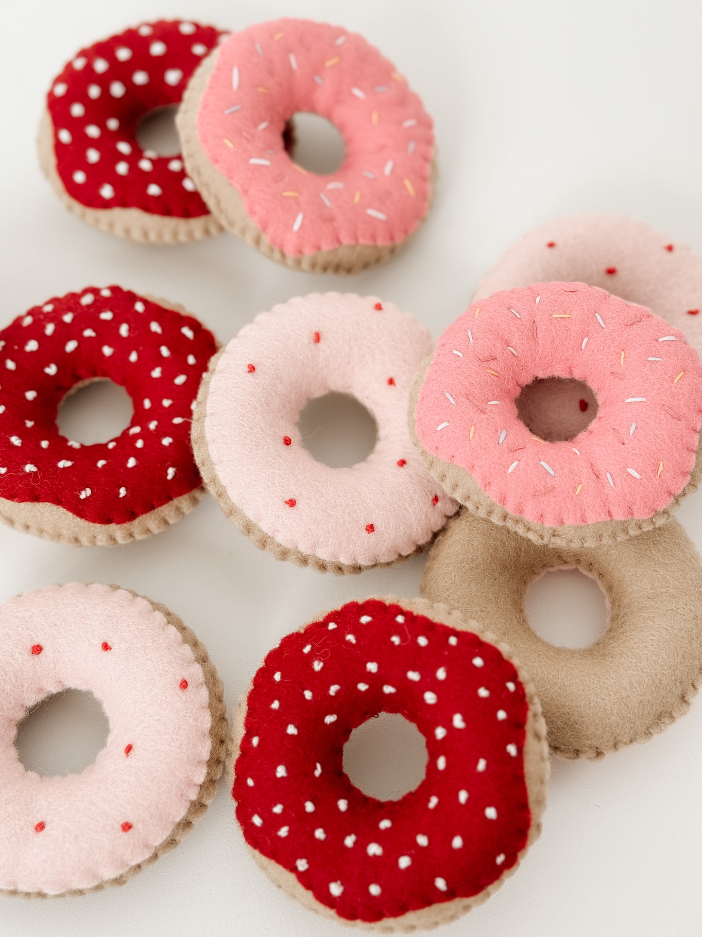 Felt Festive Doughnuts