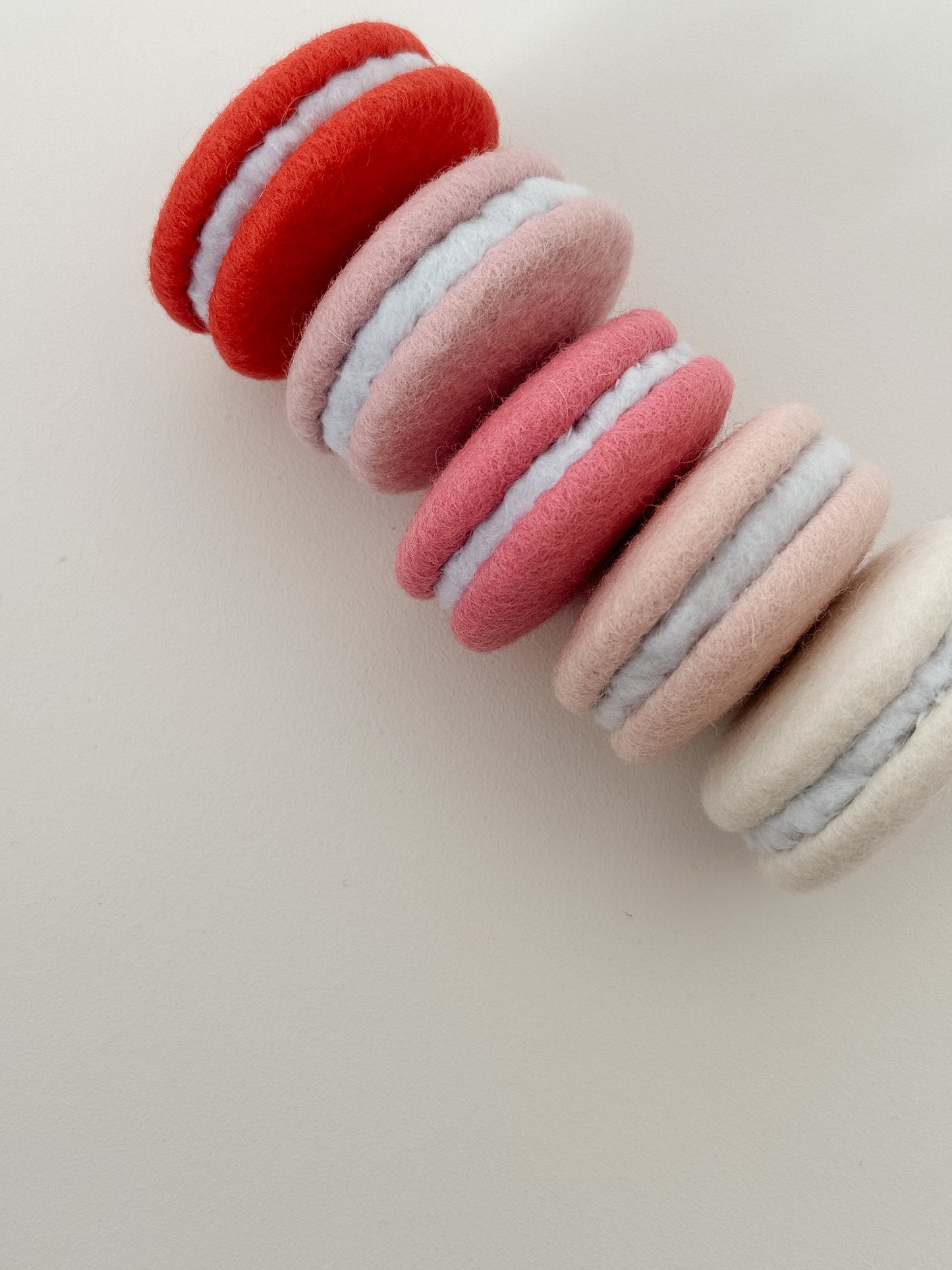 Pink Sherbet Macarons