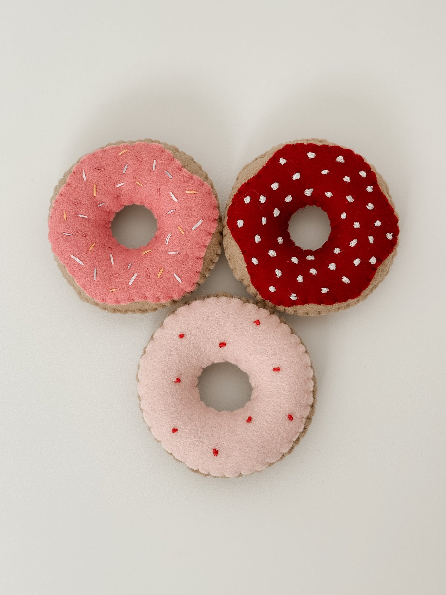 Felt Festive Donuts