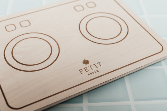 Less Than Perfect Wooden Cooktop