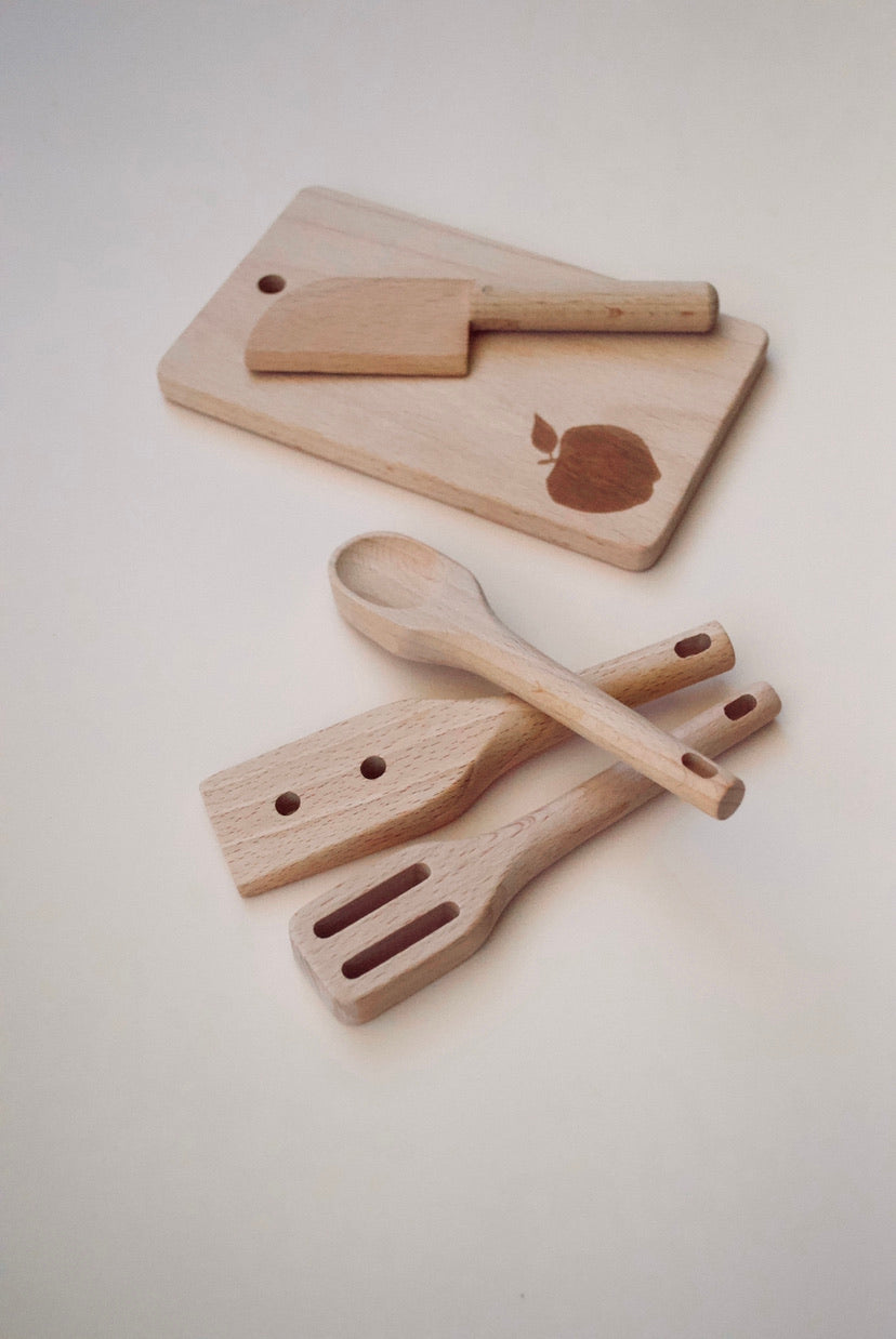 Wooden Utensils Set