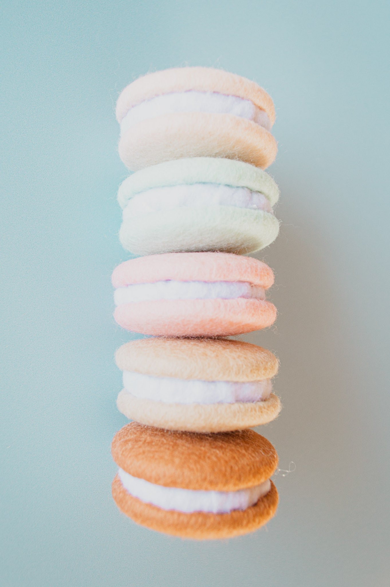 Pistachio Caramel Macarons