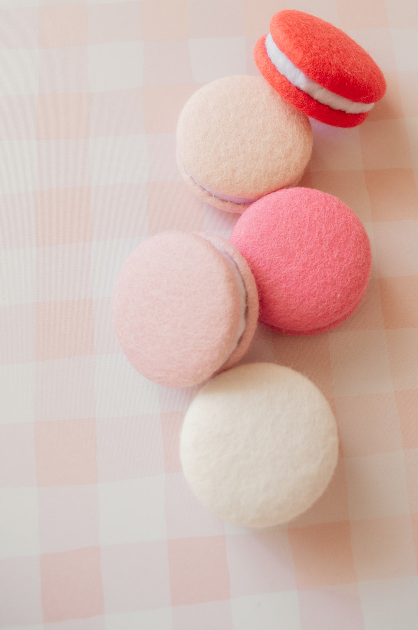 Pink Sherbet Macarons