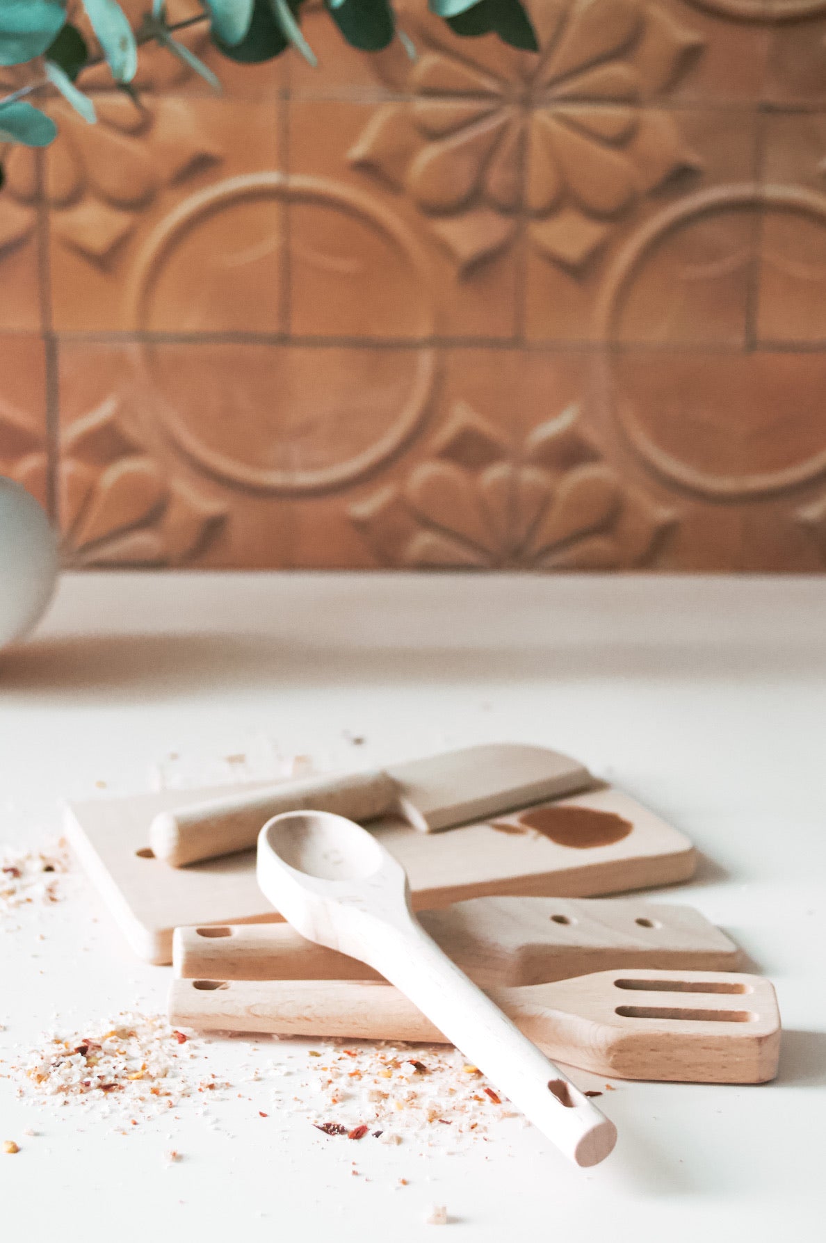 Wooden Utensils Set