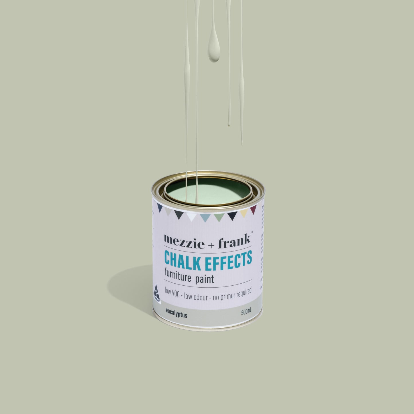 Chalk Effects Furniture Paint Eucalytpus Mezzie + Frank