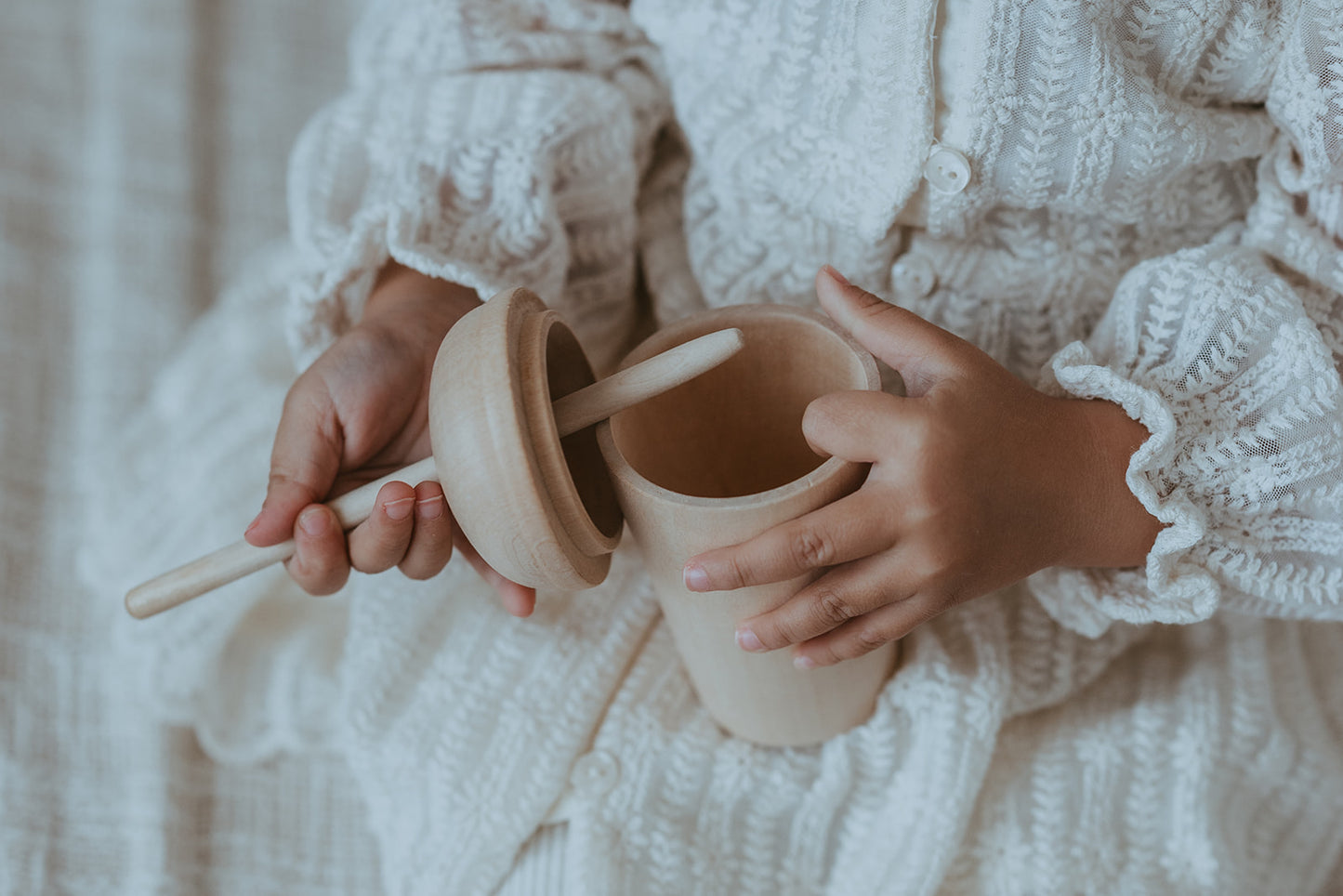 The Wooden Milkshake Cup