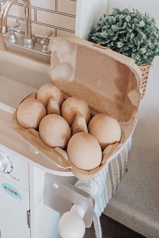 Wooden Egg Carton