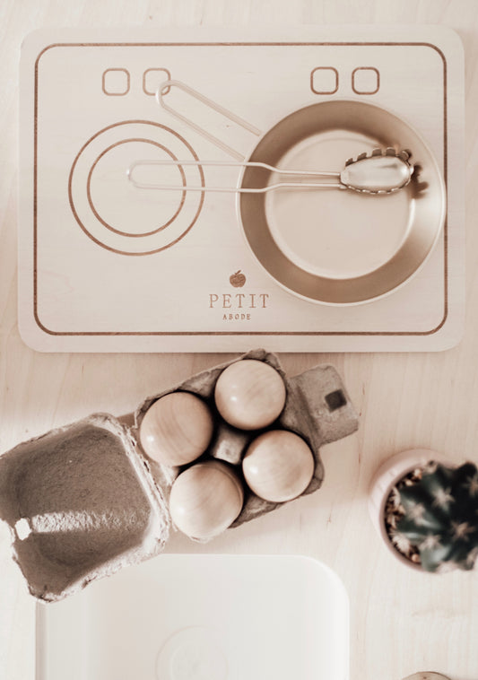 Less Than Perfect Wooden Cooktop