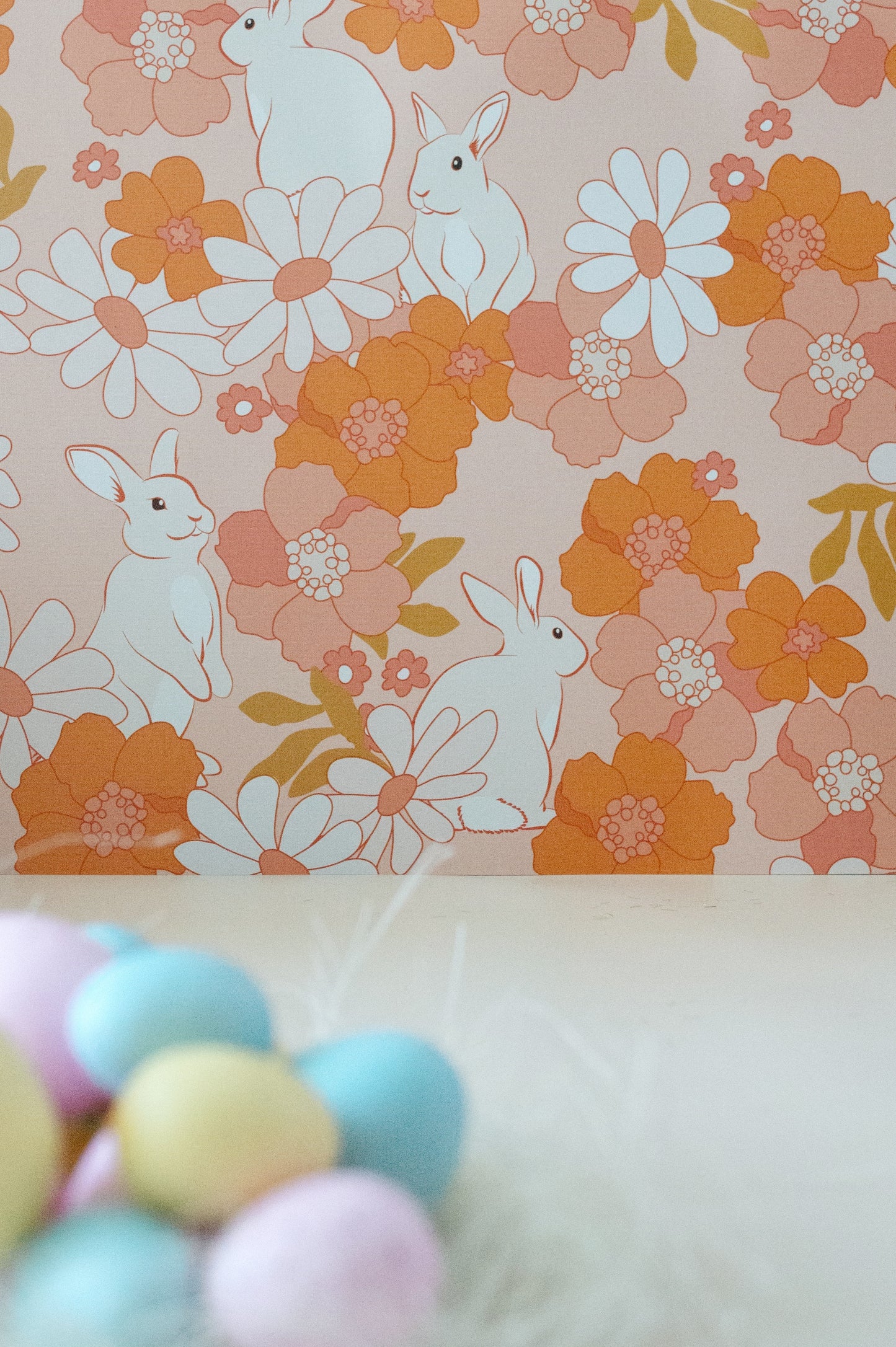Garden Bunny Wallpaper