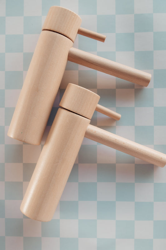 Less Than Perfect Wooden Tap